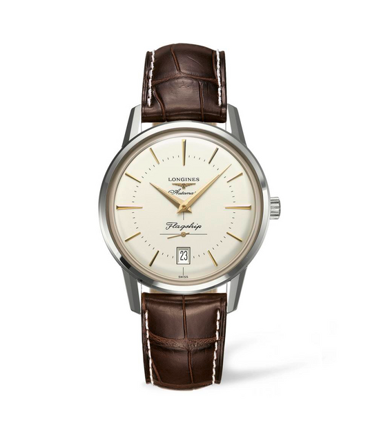 Longines Flagship Heritage Collection 38.5mm Automatic Silver Dial Gent's Watch