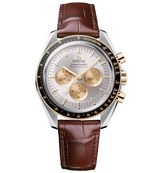 OMEGA Speedmaster Moonwatch Professional, 42mm with Brown Leather Strap