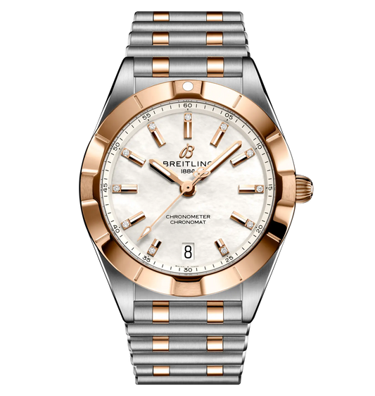 Breitling Chronomat 32 Watch with Diamonds