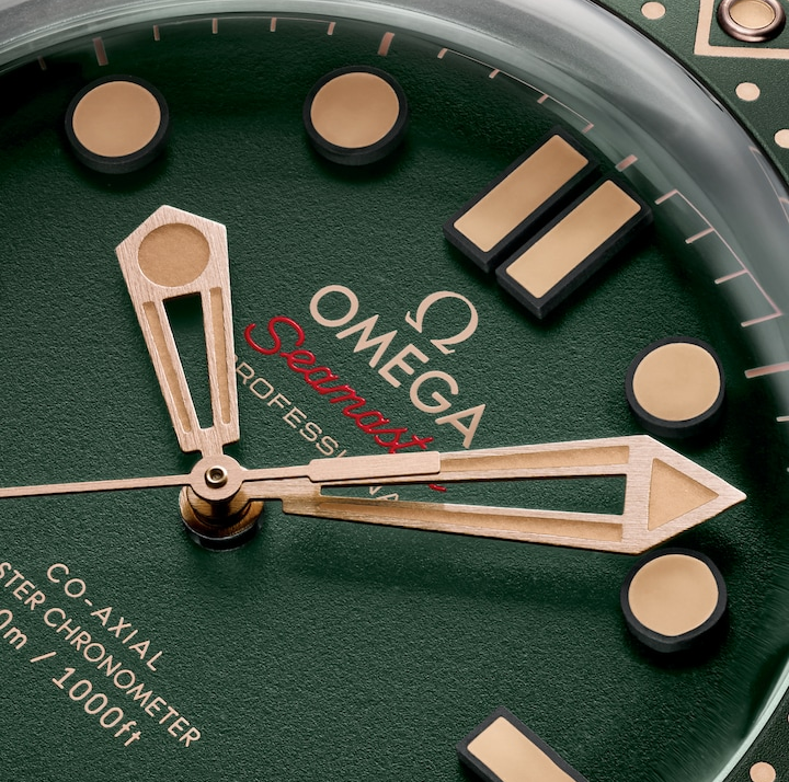 OMEGA Seamaster Diver 300m, 42mm with Dark Green Dial