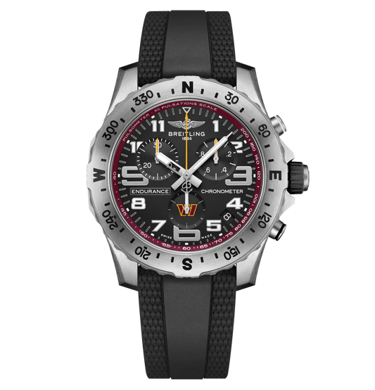 Breitling Professional Endurance Pro 44 NFL Washington Commanders Edition with Rubber Strap