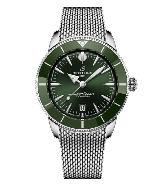 Breitling Superocean Heritage B31 Automatic 44 Watch with Green Dial