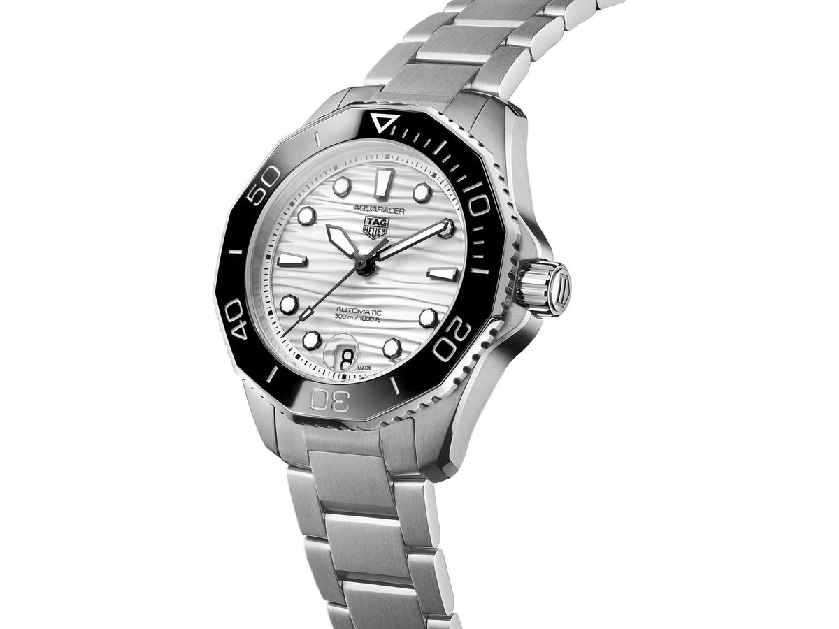 TAG Heuer Ladies' Aquaracer Professional 300, 36mm with White Dial