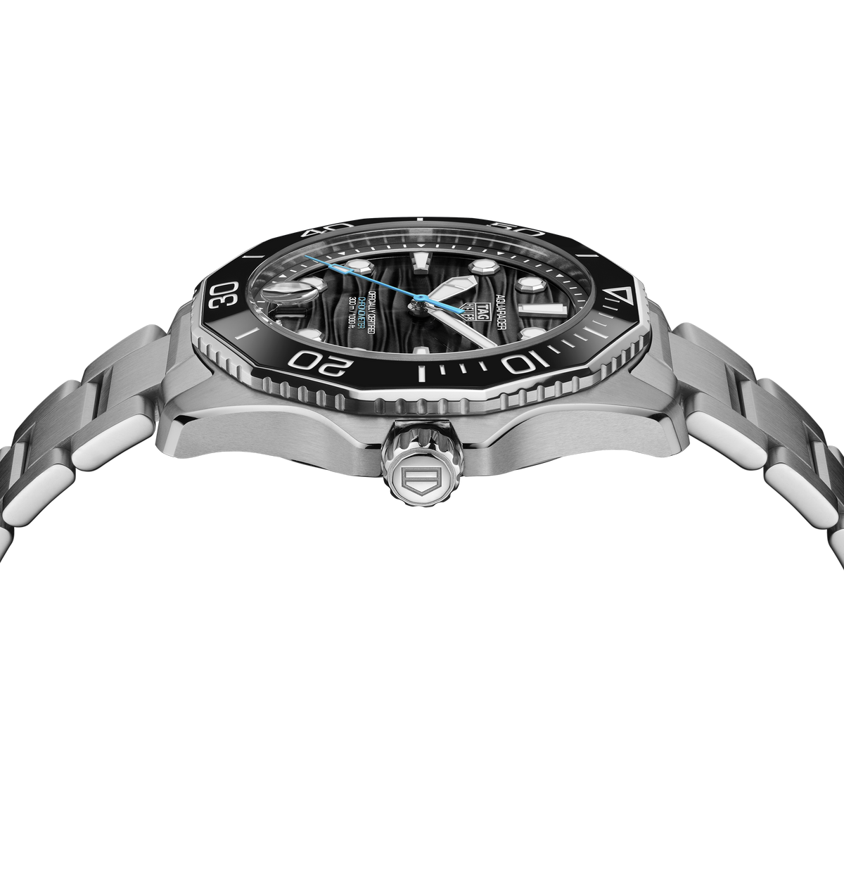 TAG Heuer Aquaracer Professional 300 Date Watch with Black Dial