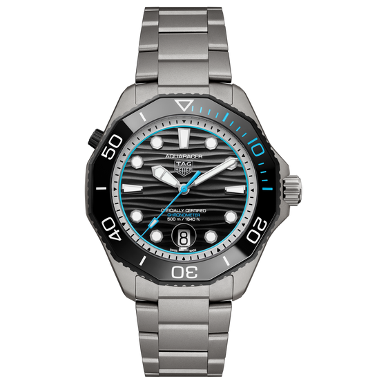 TAG Heuer Aquaracer Professional 500 Date Watch with Black Gradient Lacquered Dial, Limited Edition