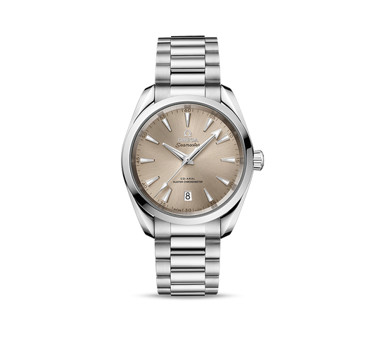 OMEGA Seamaster Aqua Terra 150m Co-Axial Master Chronometer, 38mm with Sandstone Dial