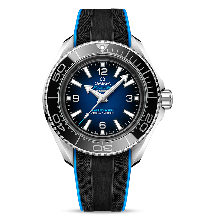 OMEGA Seamaster Planet Ocean 6000m Co-Axial Master Chronometer, 45.5mm with Blue Dial