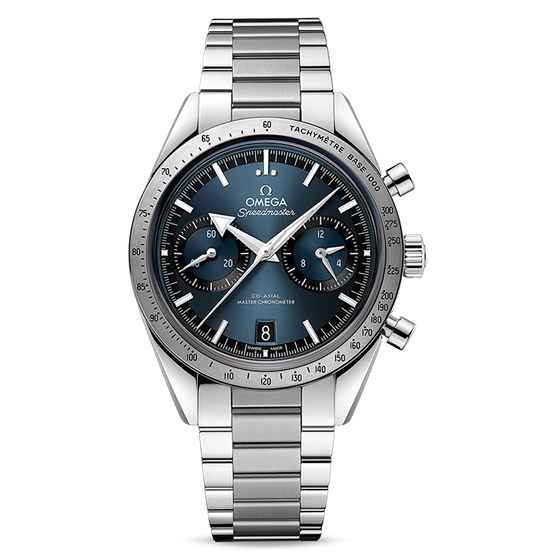 OMEGA Speedmaster '57 Co-Axial Master Chronometer Chronograph, 40.5mm on Steel Bracelet
